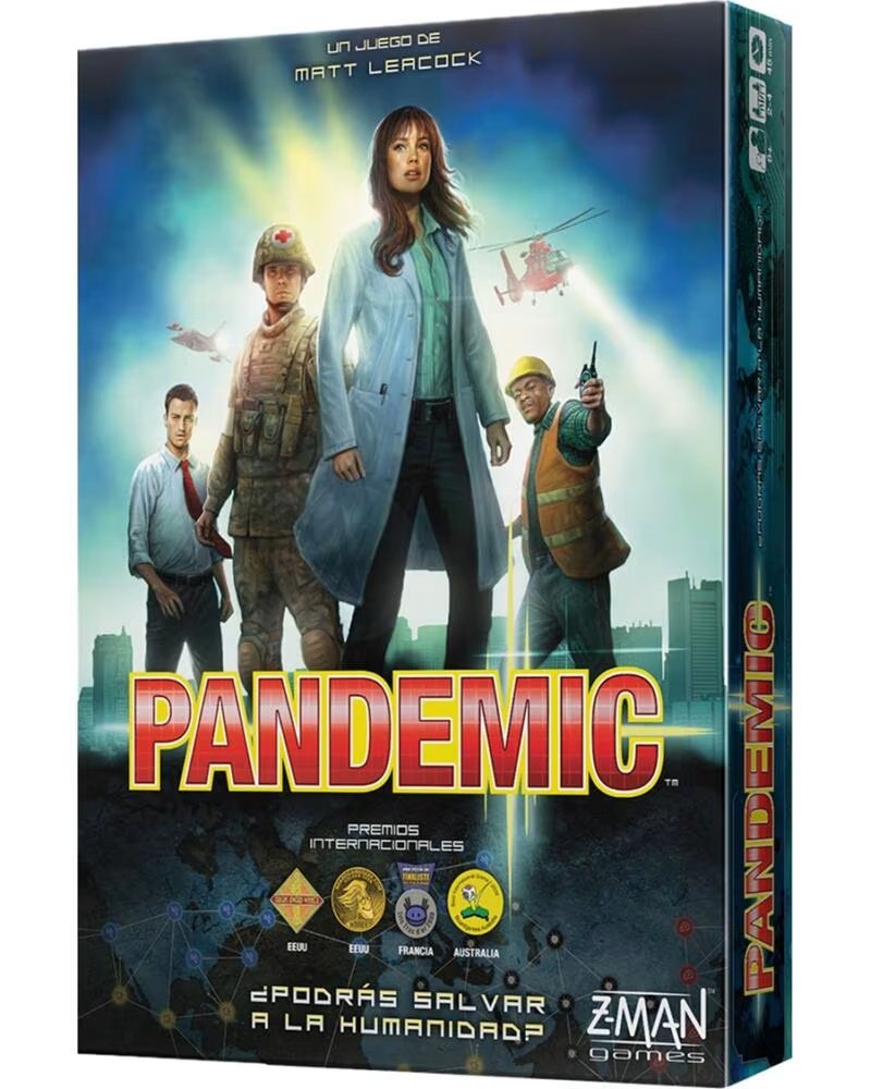ASMODEE Juego de mesa pandemic pegi 8