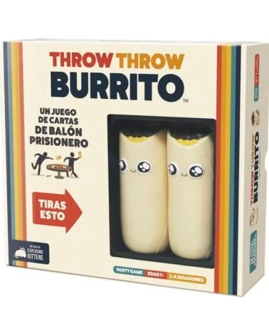 ASMODEE Juego de mesa throw throw burrito pegi 7
