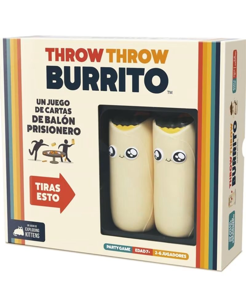 ASMODEE Juego de mesa throw throw burrito pegi 7