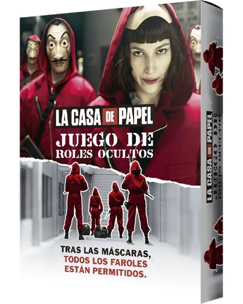 ASMODEE Juego de mesa la casa de papel roles ocultos pegi 14