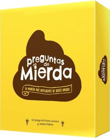 ASMODEE Juego de mesa preguntas de mierda 2a edicion pegi 16