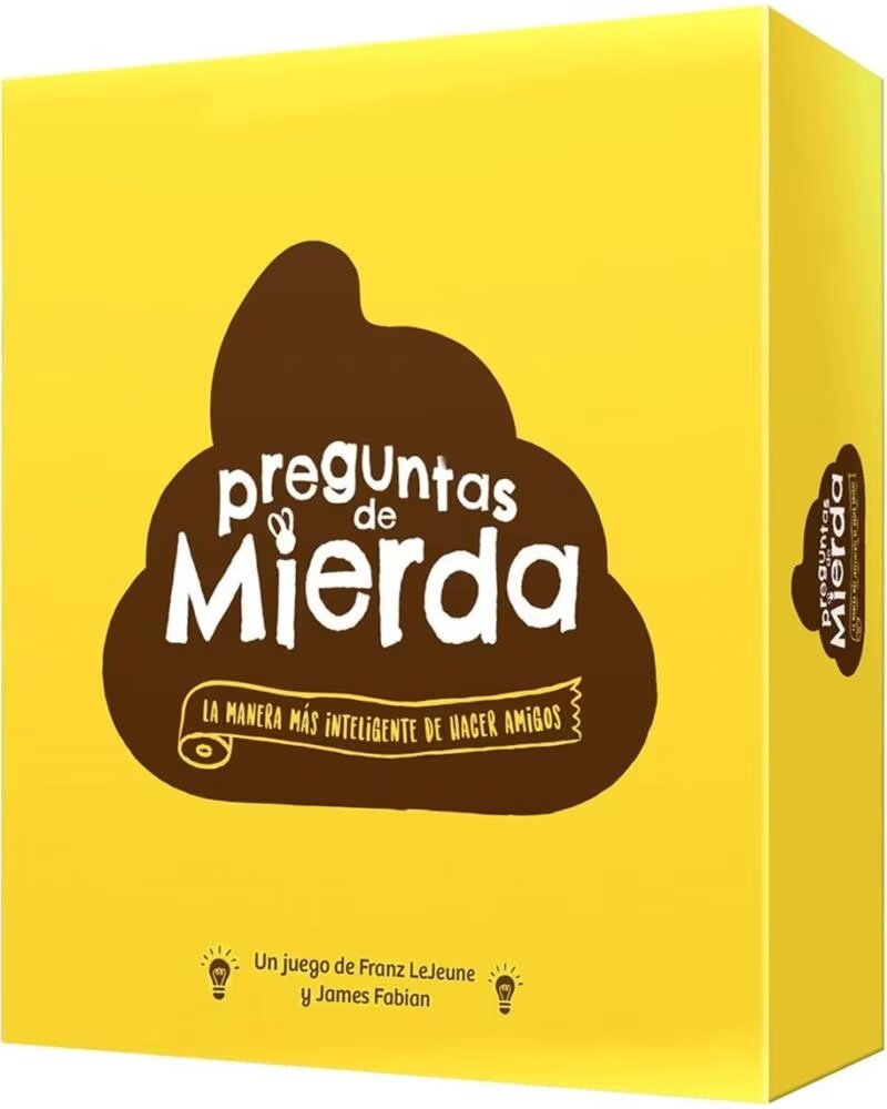 ASMODEE Juego de mesa preguntas de mierda 2a edicion pegi 16
