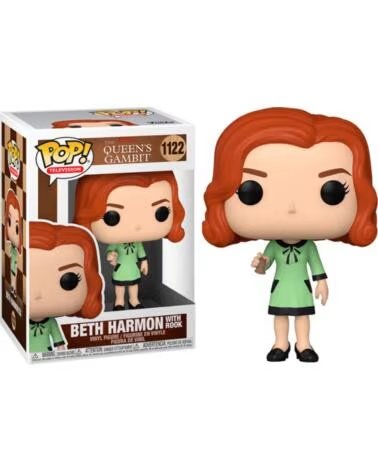 FUNKO pop series tv gambito de dama queens gambit beth harmon con torre 57689