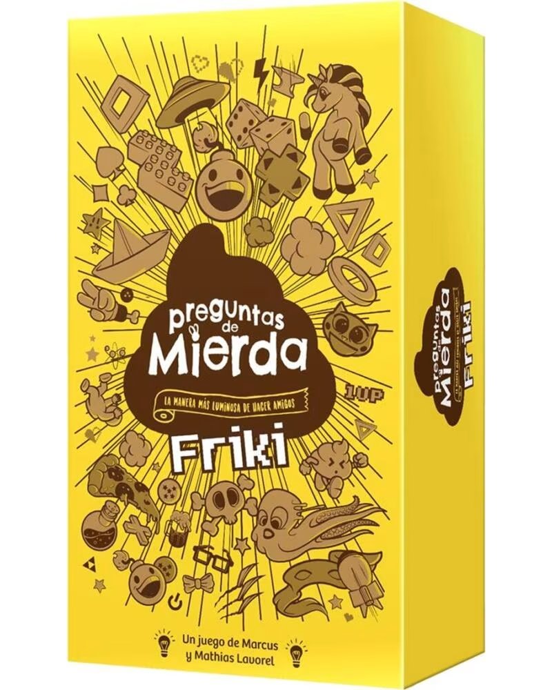 ASMODEE Juego de mesa preguntas de mierda friki pegi 16