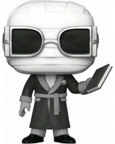 FUNKO pop universal studios monster hombre invisible black white exclusivo 46856