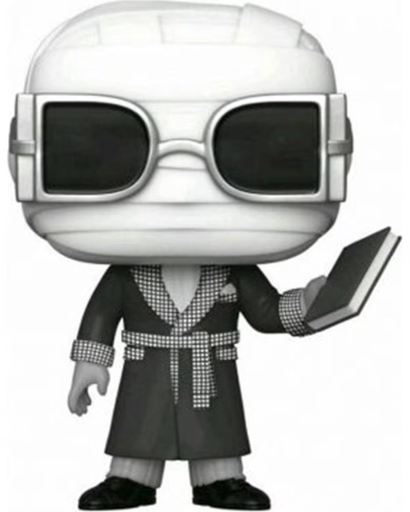 FUNKO pop universal studios monster hombre invisible black white exclusivo 46856
