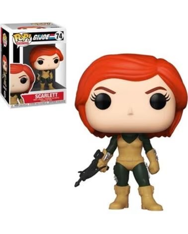 FUNKO pop cine gi joe scarlett 55783