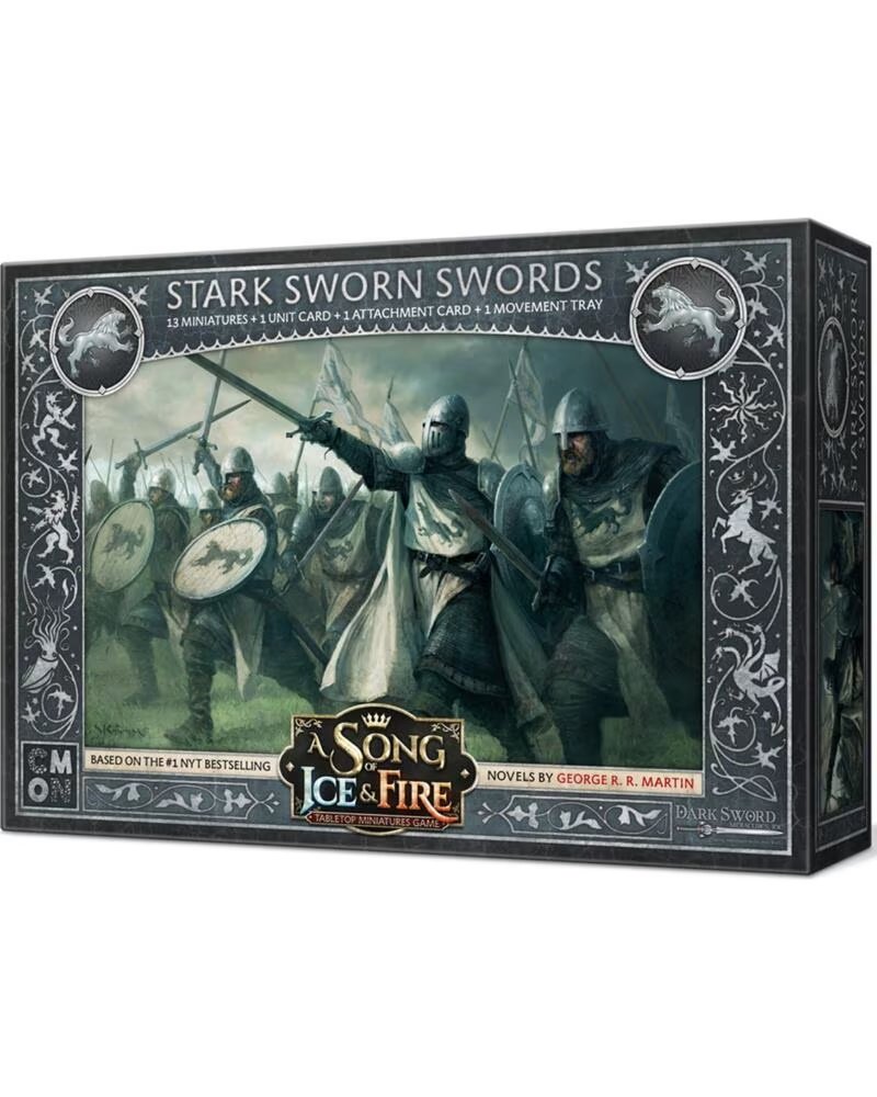 ASMODEE Juego de mesa cancion de hielo y fuego espadas juramentadas stark pegi 14