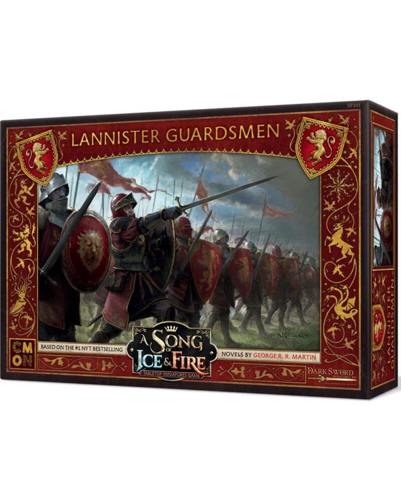 ASMODEE Juego de mesa cancion de hielo y fuego guardias lannister pegi 14