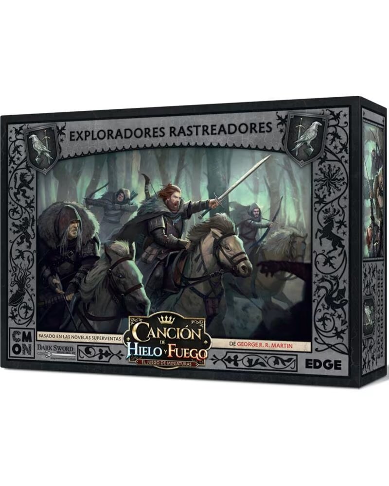 ASMODEE Juego de mesa cancion de hielo y fuego exploradores rastreadores pegi 14