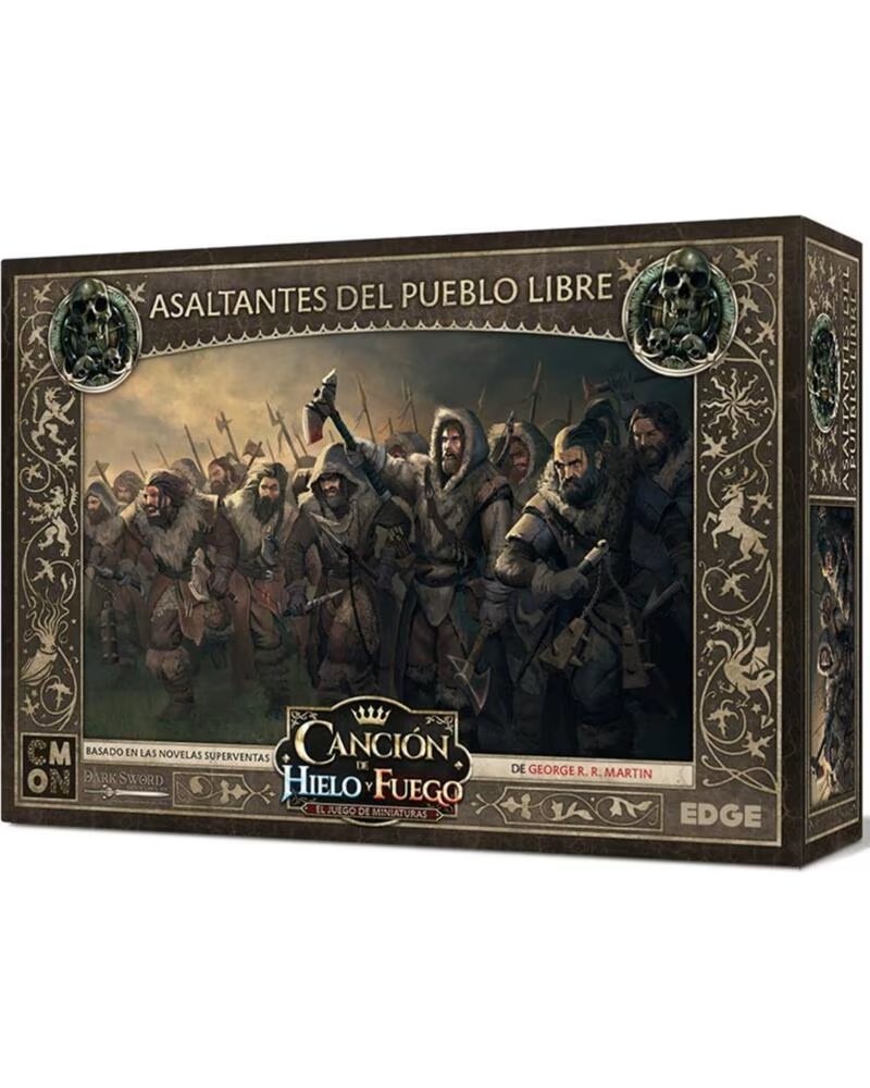 ASMODEE Juego de mesa cancion de hielo y fuego asaltantes del pueblo libre pegi 14