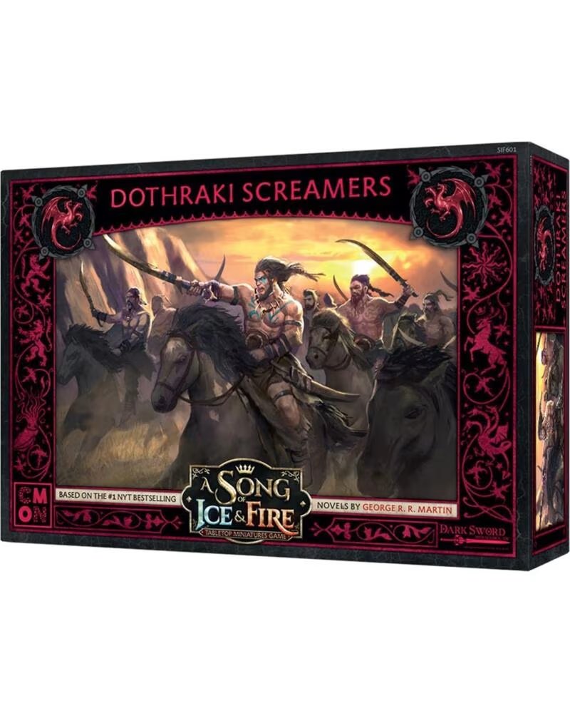 ASMODEE Juego de mesa cancion de hielo y fuego aulladores dothraki pegi 14
