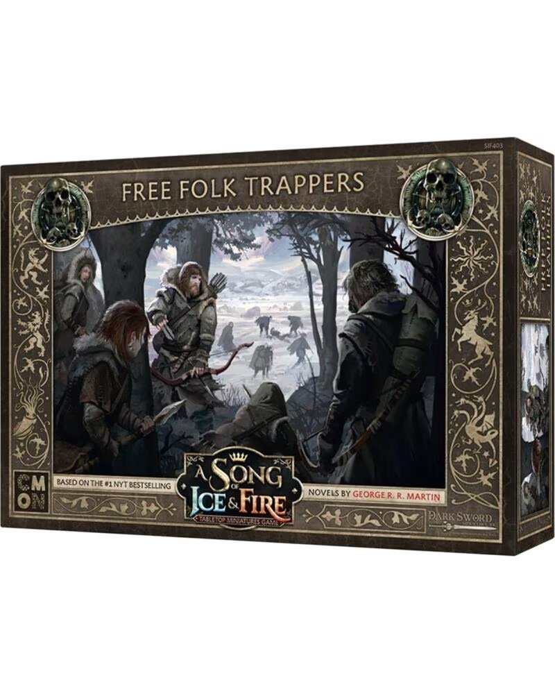 ASMODEE Juego de mesa cancion de hielo y fuego trampero del pueblo libre