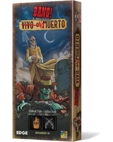 ASMODEE Juego de mesa bang el juego de dados vivo o no muerto pegi 8
