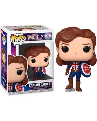 FUNKO pop marvel what if capitana carter 55811