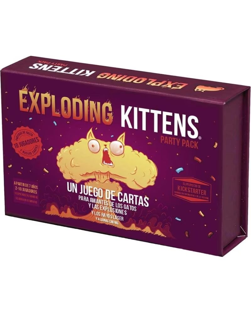 ASMODEE Juego de mesa exploding kittens party pack pegi 7
