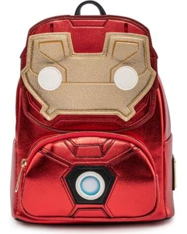 LOUNGEFLY Mochila marvel iron man
