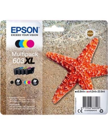 EPSON Multipack cartucho tinta 603xl c13t03a64010 negro - cian - amarillo - magenta - estrella de mar