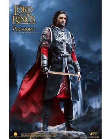 STAR ACE Figura el senor de los anillos aragorn 2 0 version deluxe real master serie 22 5 cm
