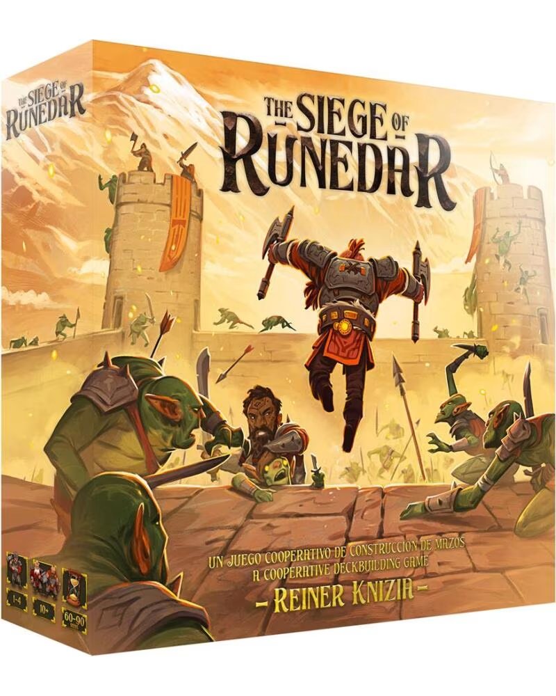 ASMODEE Juego de mesa the siege of runedar pegi 10