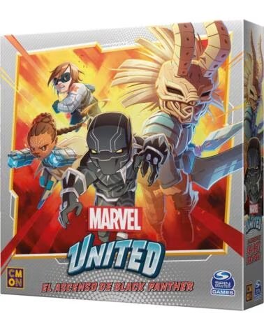 ASMODEE Juego de mesa marvel el ascenso de black panther pegi 10