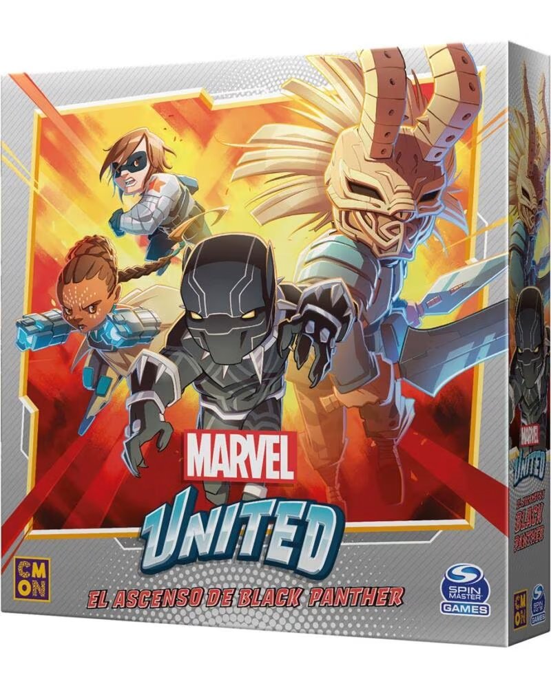 ASMODEE Juego de mesa marvel el ascenso de black panther pegi 10