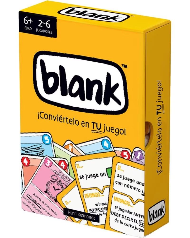 ASMODEE Juego de mesa blank pegi 6
