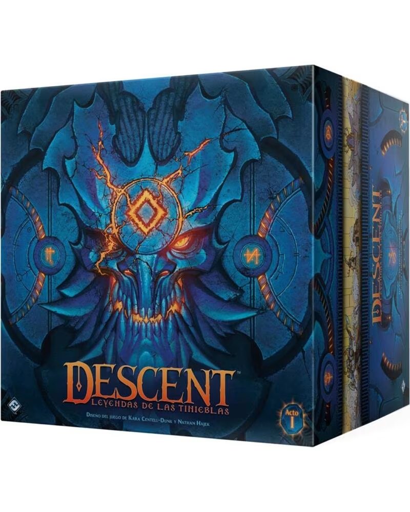 ASMODEE Juego de mesa descent leyendas de las tinieblas pegi 14