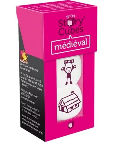 ASMODEE Juego de mesa story cubes medieval pegi 8