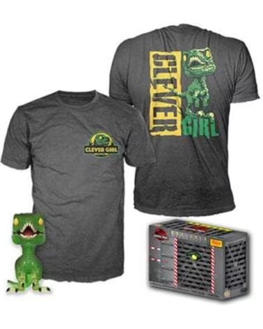 FUNKO Pop tee jurassic park clever raptor camiseta talla xl ut - 47628xl