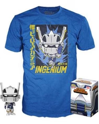 FUNKO Pop tee my hero academia tenya iida ingenium full mech suit camiseta talla xl