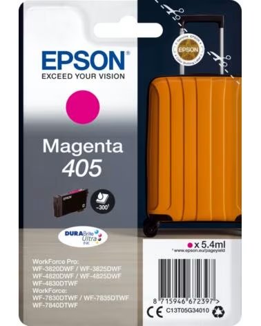 EPSON Cartucho tinta c13t05g34010 singlepack magenta 405 durabrite ultra ink