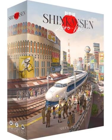 ASMODEE Juego de mesa shinkansen zero - kei pegi 12