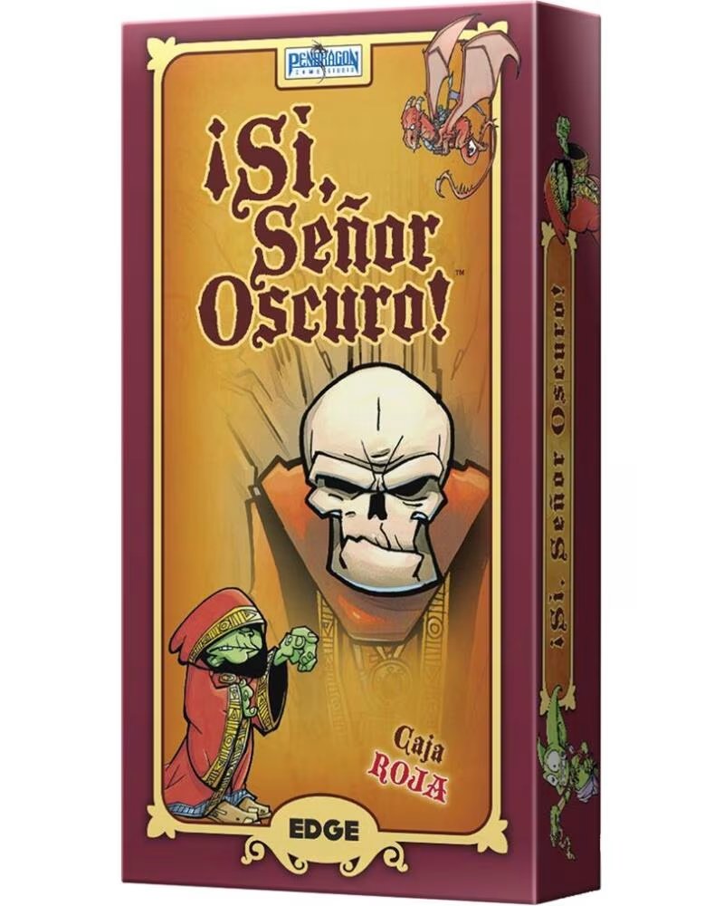 ASMODEE Juego de mesa si senor oscuro caja roja pegi 8