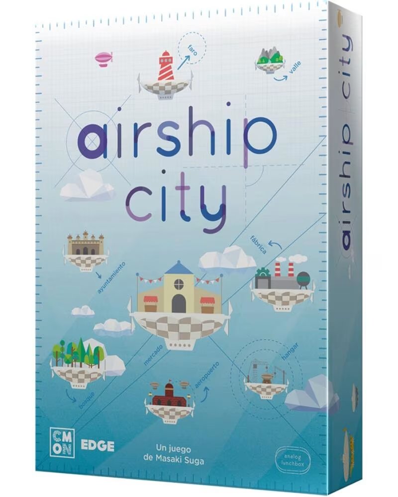 ASMODEE Juego de mesa airship city pegi 14