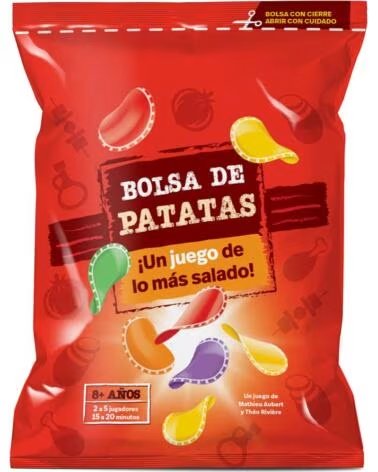 ASMODEE Juego de mesa bolsa de patatas pegi 8