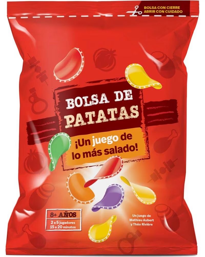 ASMODEE Juego de mesa bolsa de patatas pegi 8