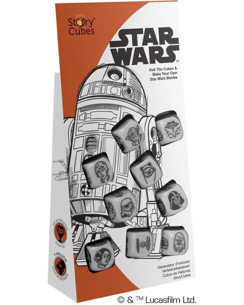 ASMODEE Juego de mesa story cubes star wars pegi 8