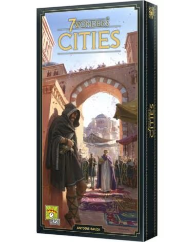 ASMODEE Juego de mesa 7 wonders cities nueva edicion pegi 10