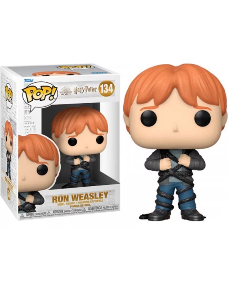 FUNKO pop harry potter ron weasley trampa planta piedra filosofal