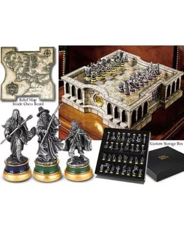 THE NOBLE COLLECTION Replica ajedrez el senor de los anillos edicion limitada deluxe