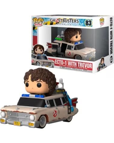FUNKO pop ride super deluxe cine cazafantasmas afterlife ecto 1 con trevos 47679