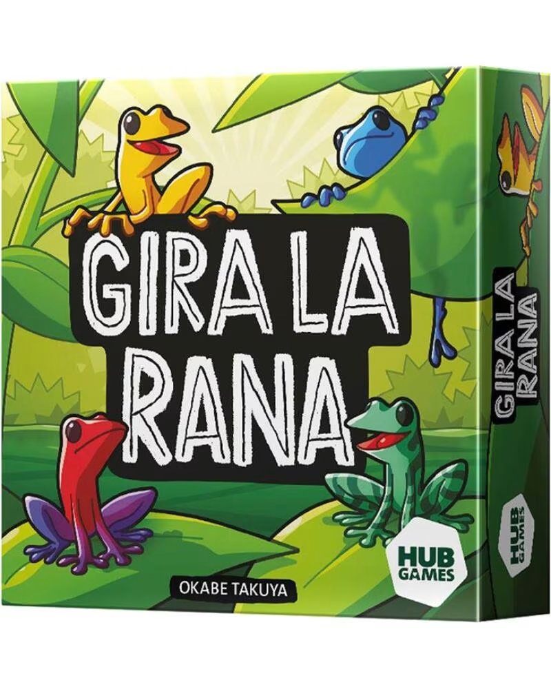 ASMODEE Juego de mesa gira la rana pegi 6