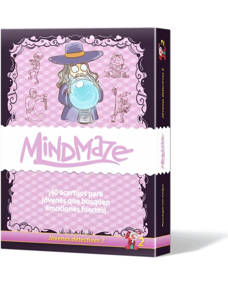 ASMODEE Juego de mesa mind maze jovenes detectives 2 pegi 14