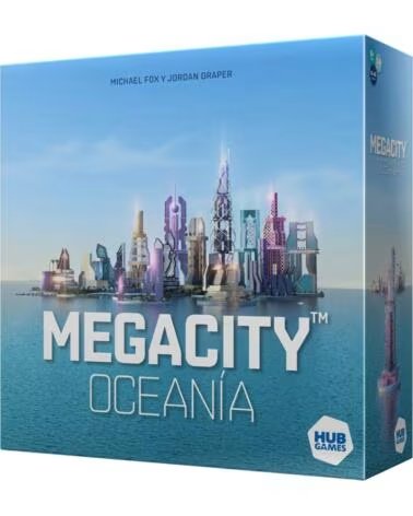 ASMODEE Juego de mesa megacity oceania pegi 8