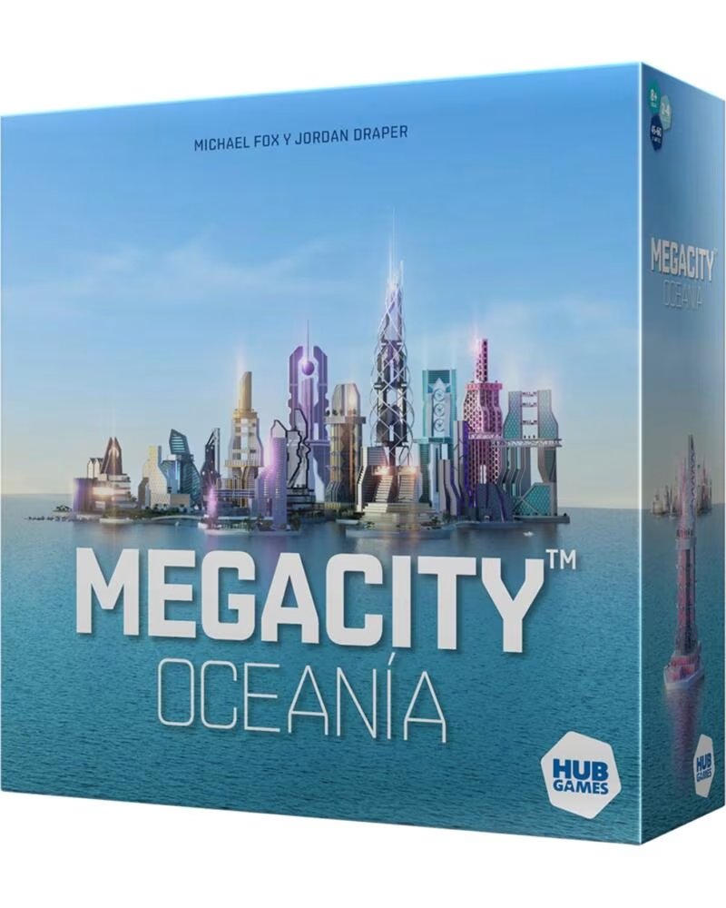ASMODEE Juego de mesa megacity oceania pegi 8