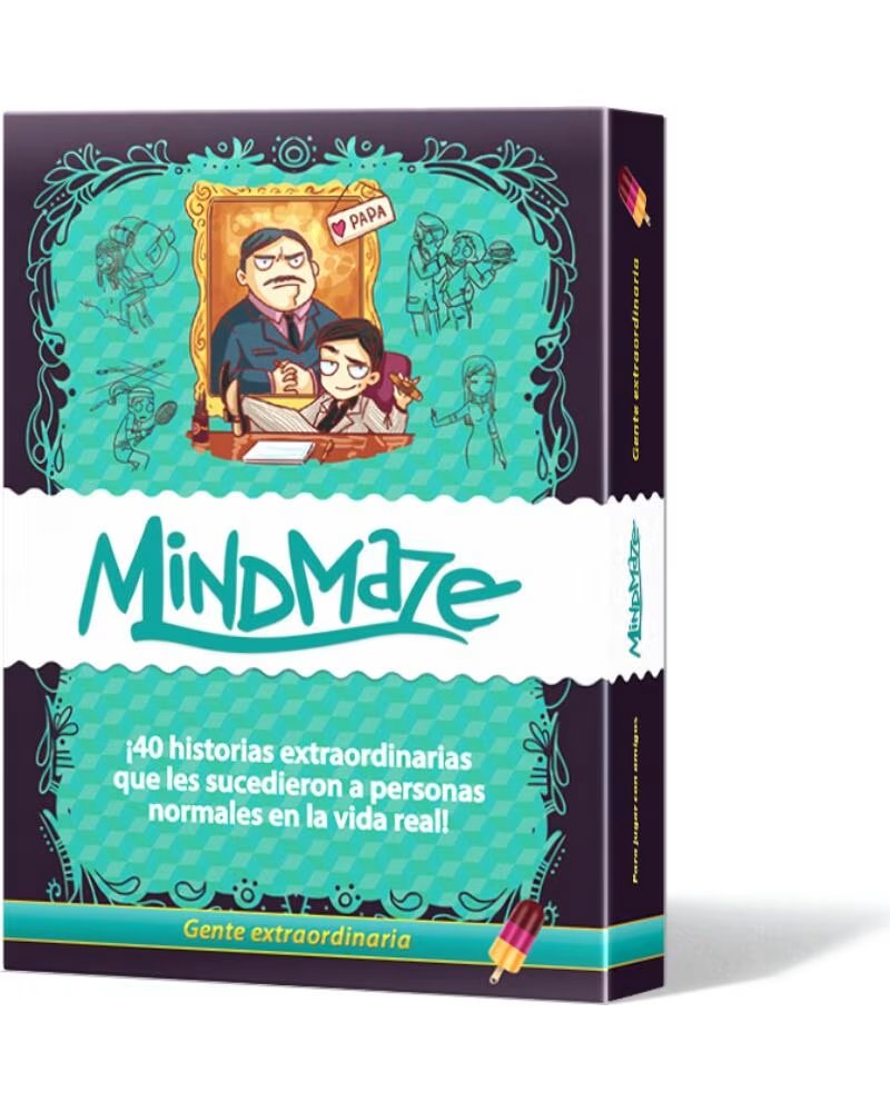 ASMODEE Juego de mesa mind maze gente extraordinaria pegi 14