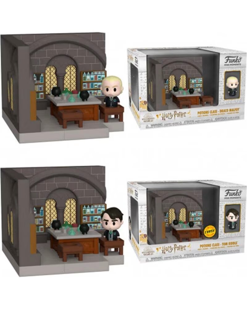 FUNKO Mini moments harry potter aniversario draco malfoy clases de pociones con opcion chase 57362