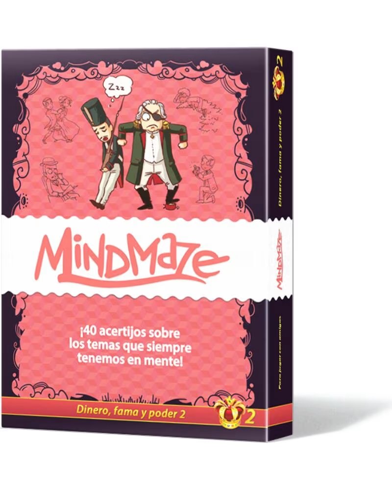 ASMODEE Juego de mesa mind maze dinero fama y poder 2 pegi 14
