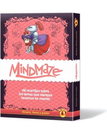 ASMODEE Juego de mesa mind maze dinero fama y poder pegi 14
